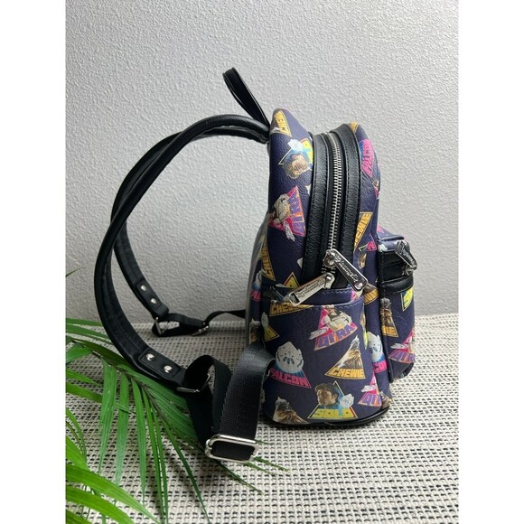 Loungefly Star Wars Blue and Black Backpack Leather main image 10